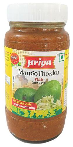 

Priya Pickle - Mango Thokku (With Garlic) 500 g
