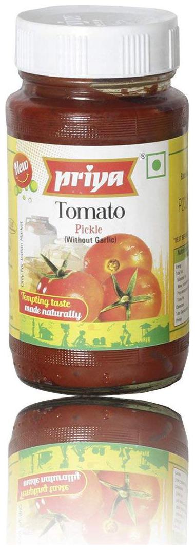 

Priya Pickle - Tomato (Without Garlic) 300 g