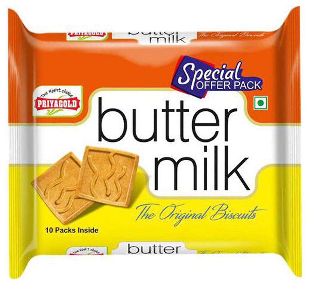 

Priyagold Biscuits - Butter Milk Jumbo Pack 500 Gm