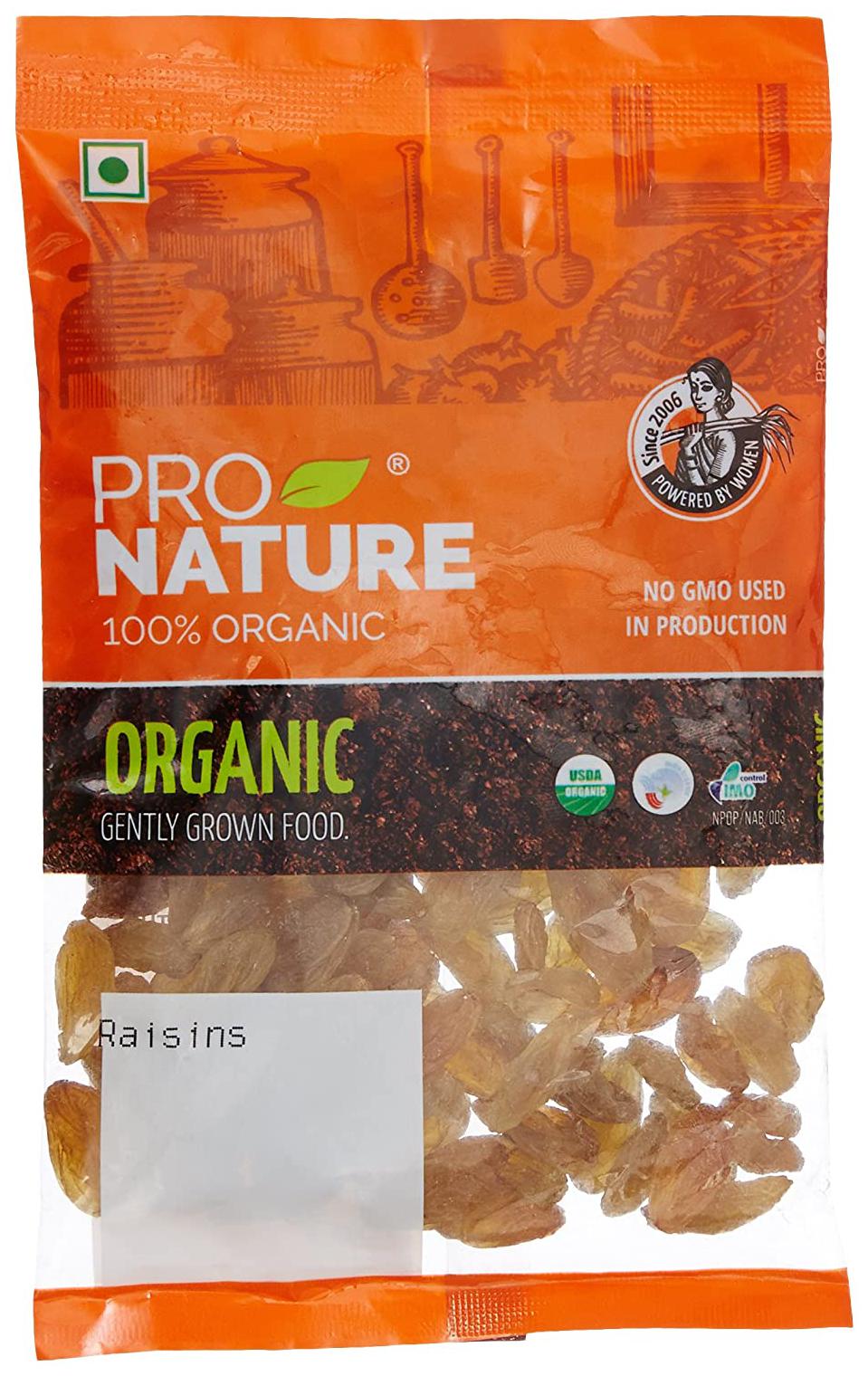 

Pro Nature 100 Organic Raisins 100g