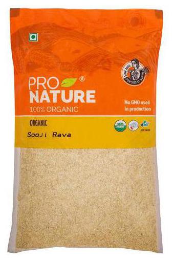 

Pro Nature Organic - Sooji 500 g