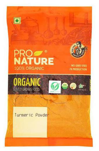 

Pro Nature Organic Powder - Turmeric 100 g