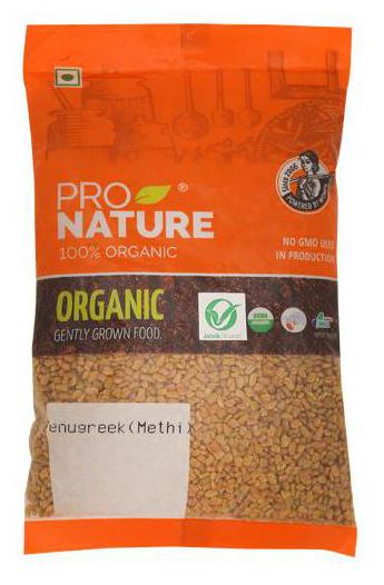 

Pro Nature Organic Fenugreek 200 g