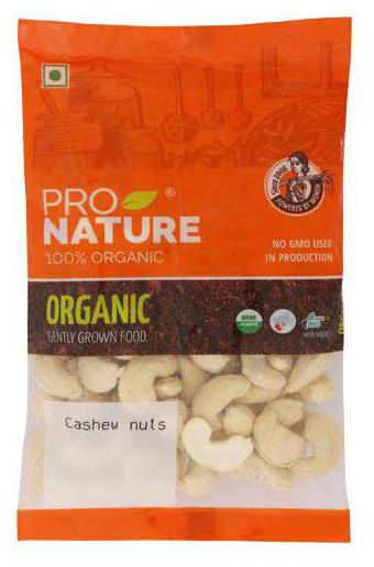 

Pro Nature Organic - Cashew nuts 100 g