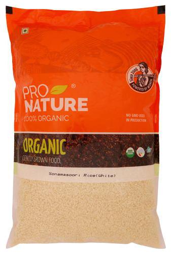 

Pro Nature Organic - Sonamasoori Rice (White) 5 kg