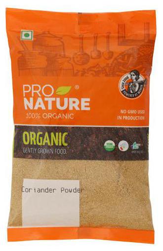 

Pro Nature Organic Powder - Coriander 100 g
