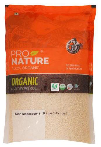 

Pro Nature Organic - Sonamasoori Rice (White) 1 kg