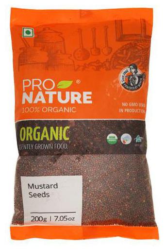 

Pro Nature Organic Seeds - Mustard 200 g