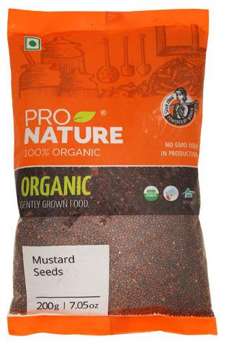 

Pro Nature Organic Seeds - Mustard 200 g