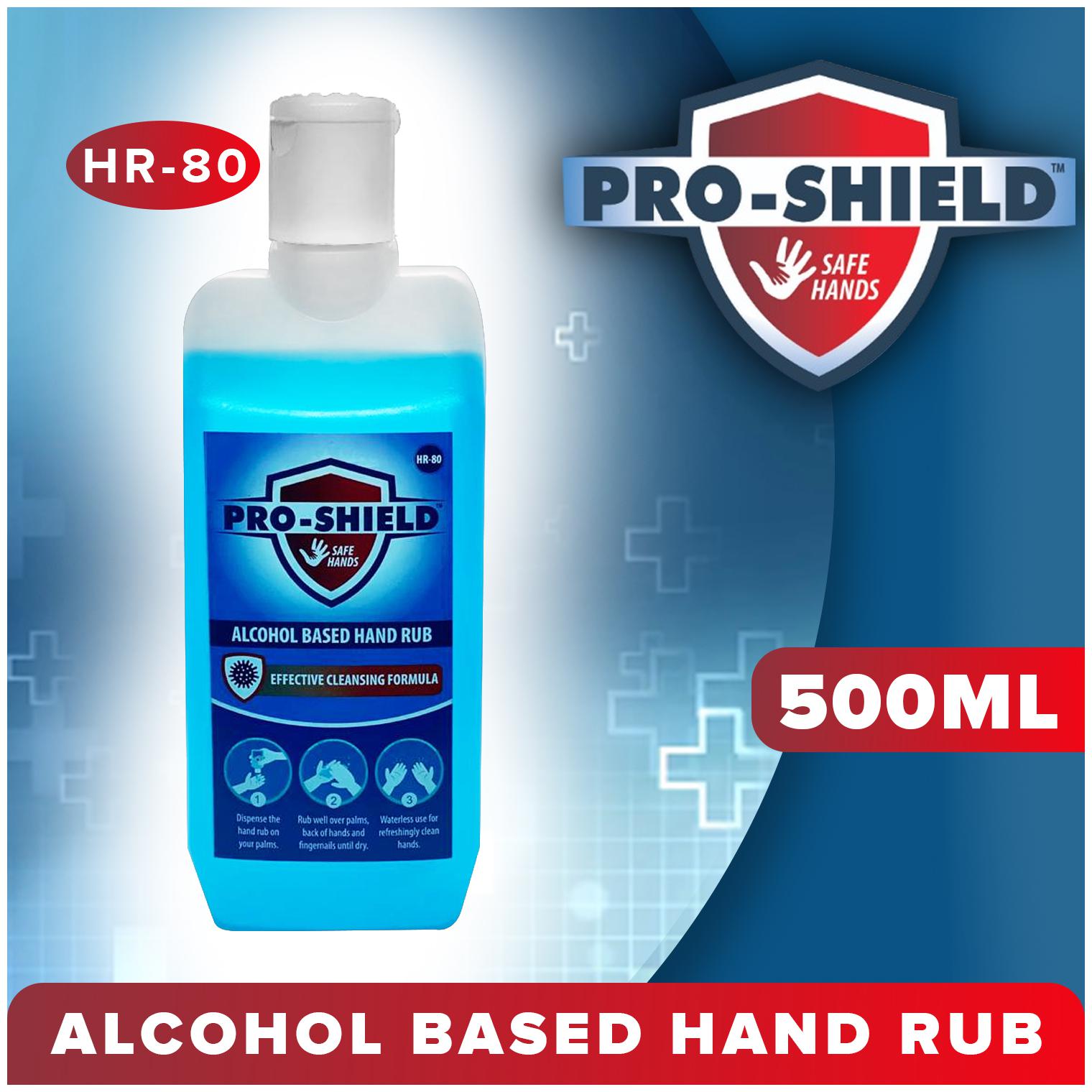 

Pro shield Hand Sanitizer With Flip Top Cap 500 ml