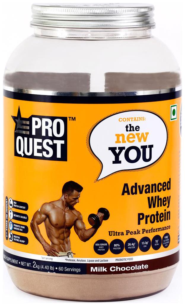 

Proquest Ultra filtered 80 Protein Whey Protein (2 kg Milk Chocolate)
