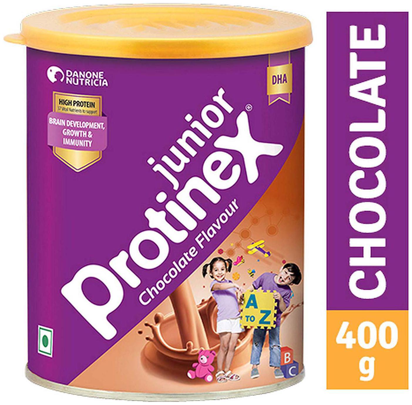 

Protinex Junior Chocolate 400g Tin Protein Health Drink