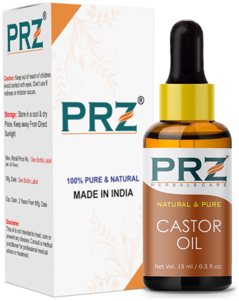 

PRZ Castor Cold Pressed Carrier Oil (15 ml)