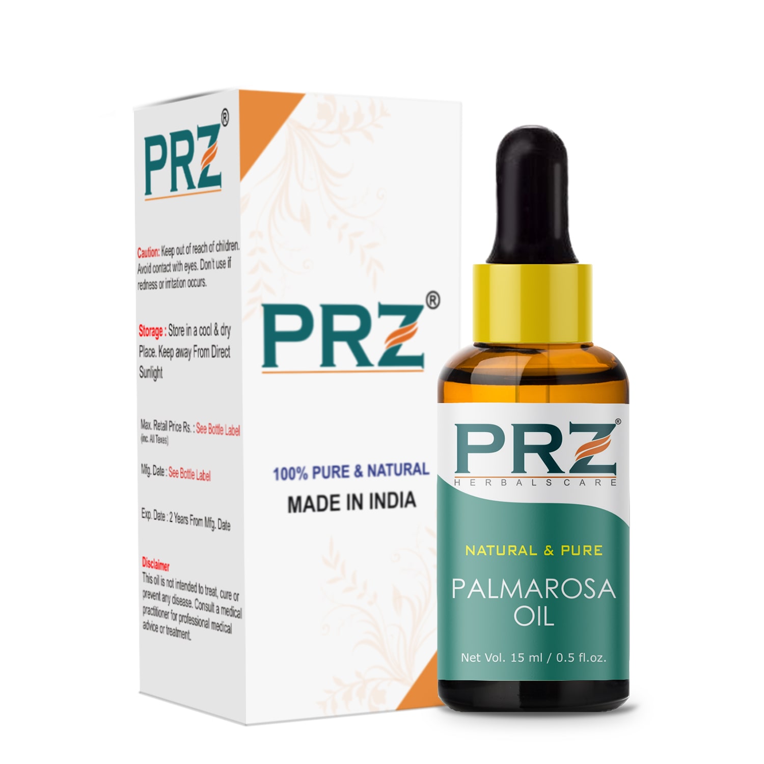 

PRZ Palmarosa Essential Oil (15 ml)