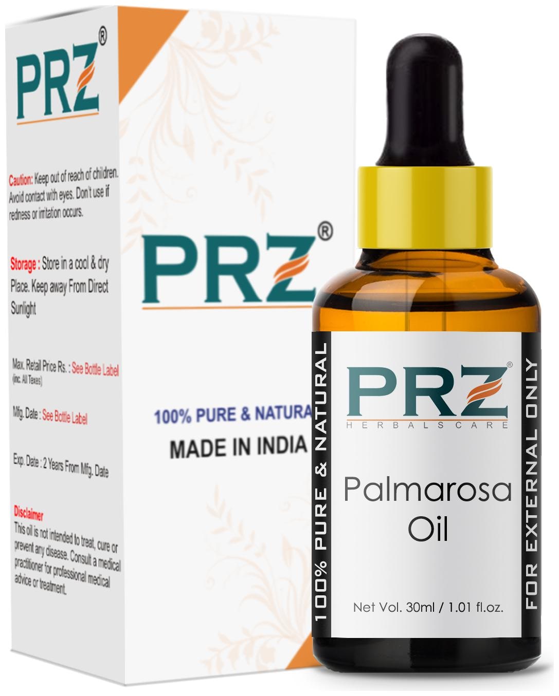 

PRZ Palmarosa Essential Oil (30 ml)