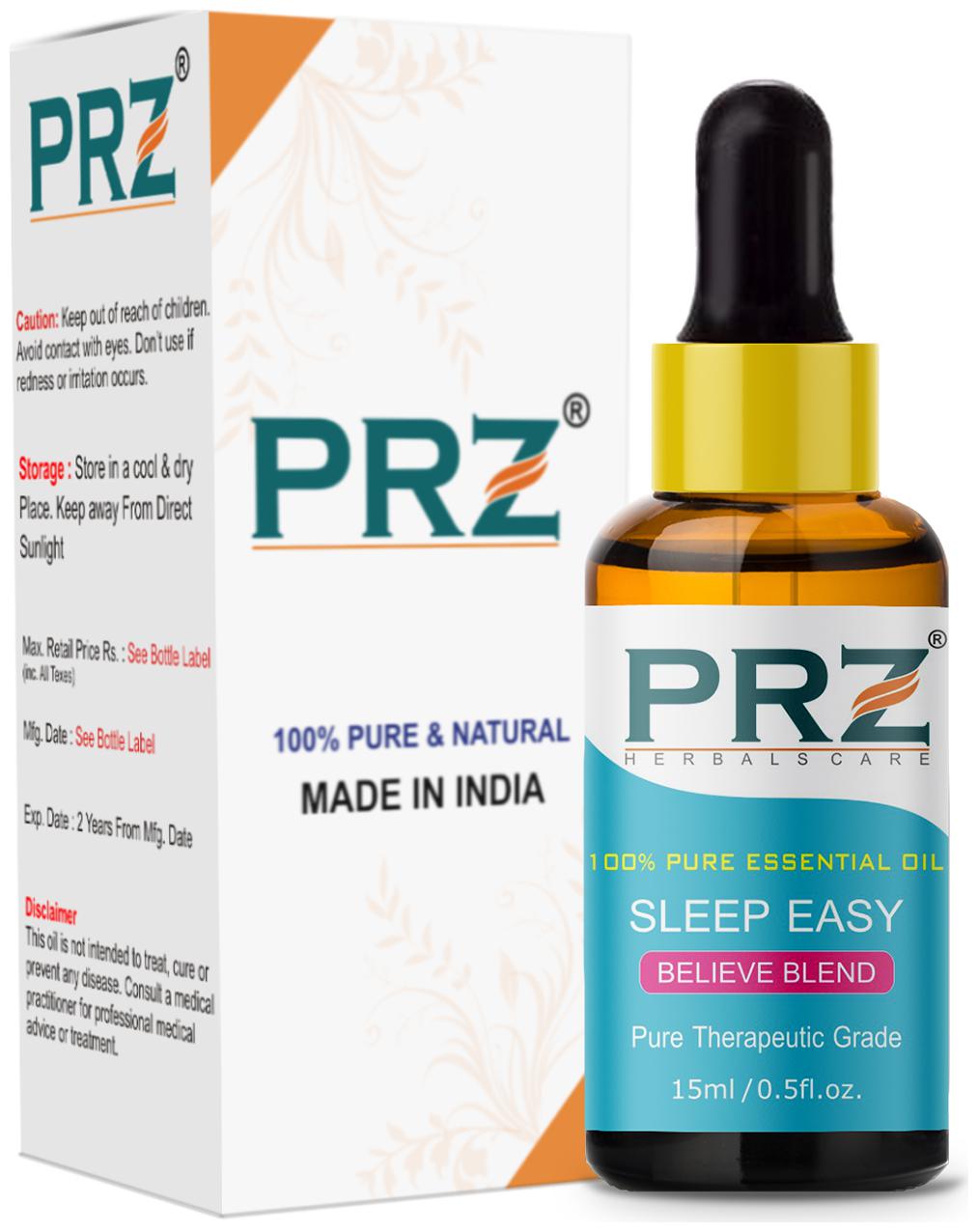 

Prz Sleep Easy Believe Blend Essential Oil (15 ml)