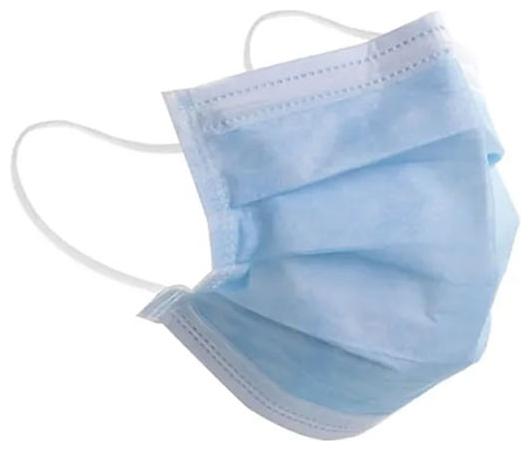 

Punix 3 Ply Disposable Face Mask Non-Woven Fabric Unisex Nose Mouth Protection Cover With Elastic Ear Loop (Pack Of 50 )