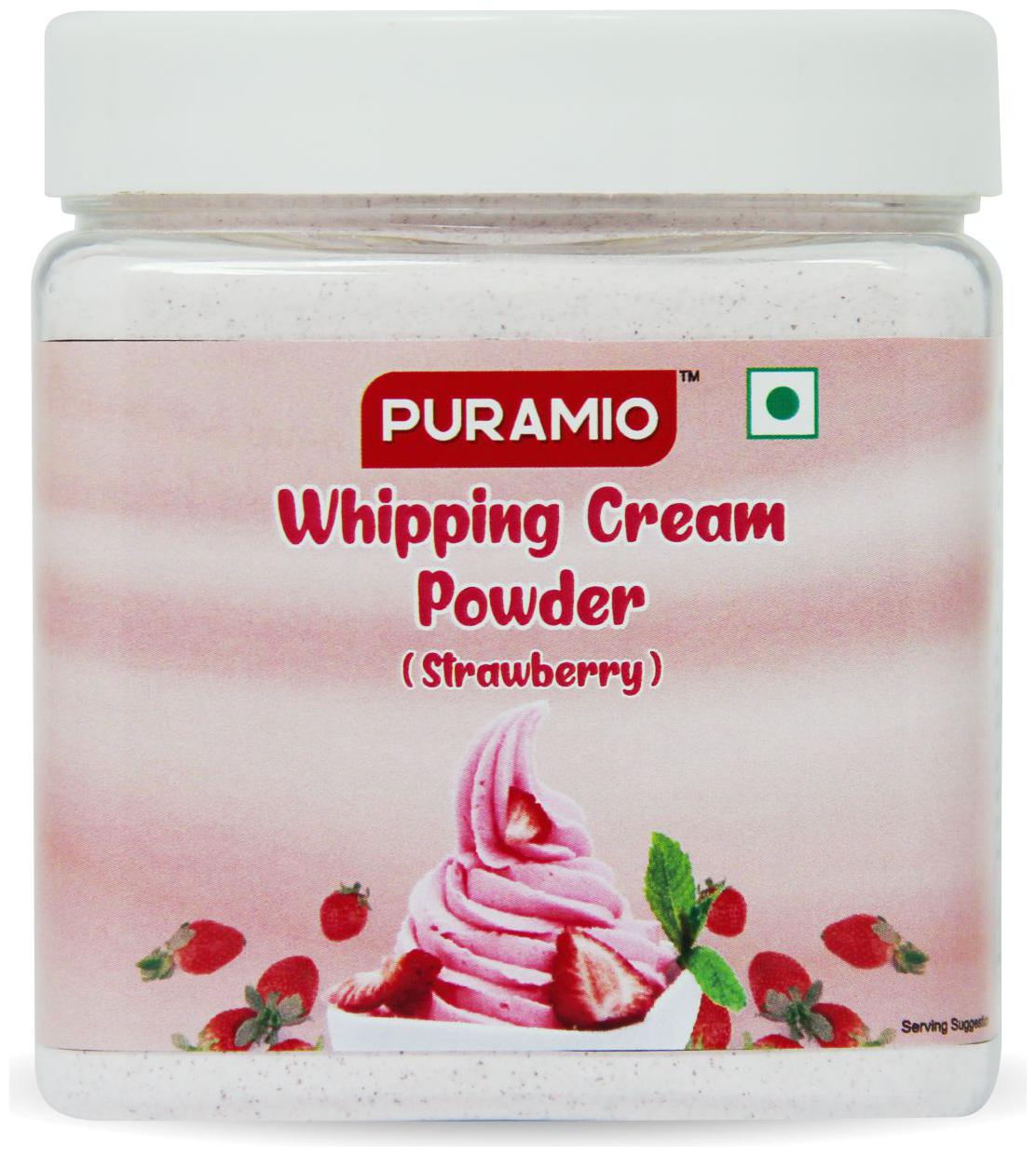 

Puramio Whipping Cream Powder (Strawberry) 250g