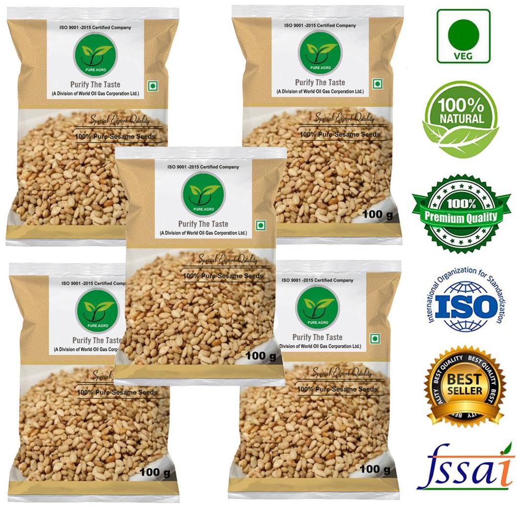 

Pure Agro Sesame Seed - Till (Pack of 5)