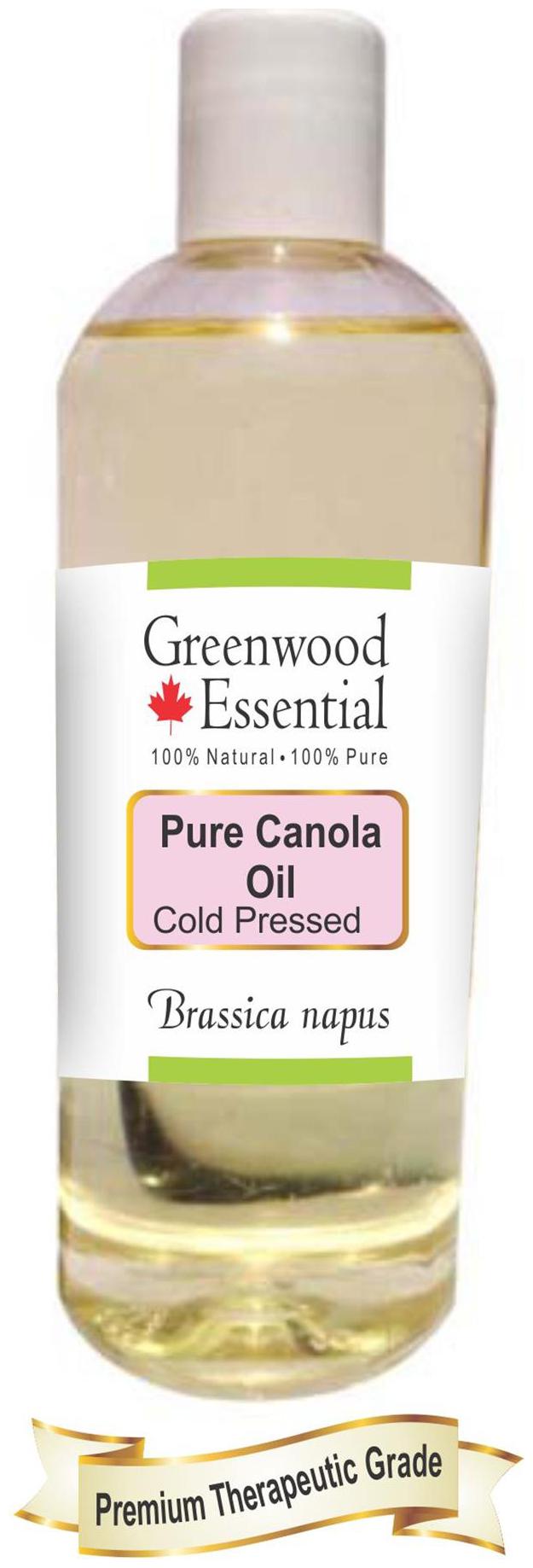 

Greenwood Essential Pure Canola Oil (Brassica napus) 100 Natural Therapeutic Grade Cold Pressed 200ml