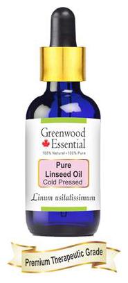 

Greenwood Essential Pure Linseed Oil (Linum usitatissimum) 100 Natural Therapeutic Grade Cold Pressed 200ml