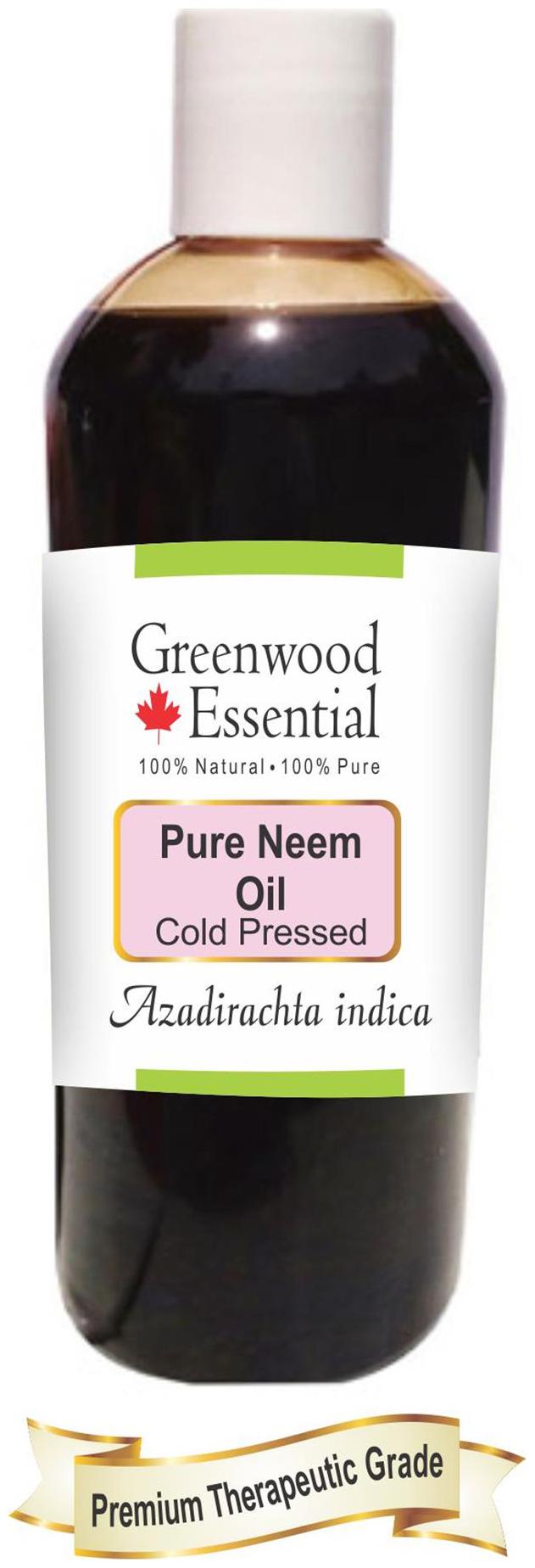 

Greenwood Essential Pure Neem Oil (Azadirachta indica) 100 Natural Therapeutic Grade Cold Pressed 200ml