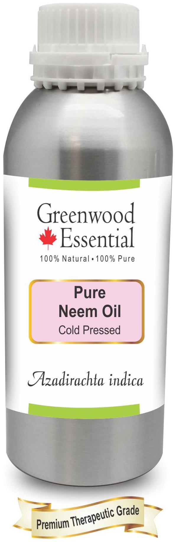 

Greenwood Essential Pure Neem Oil (Azadirachta indica) 100 Natural Therapeutic Grade Cold Pressed 300ml