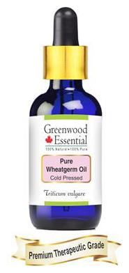 

Greenwood Essential Pure Wheatgerm Oil (Triticum vulgare) with Glass Dropper 100 Natural Therapeutic Grade Cold Pressed 50ml