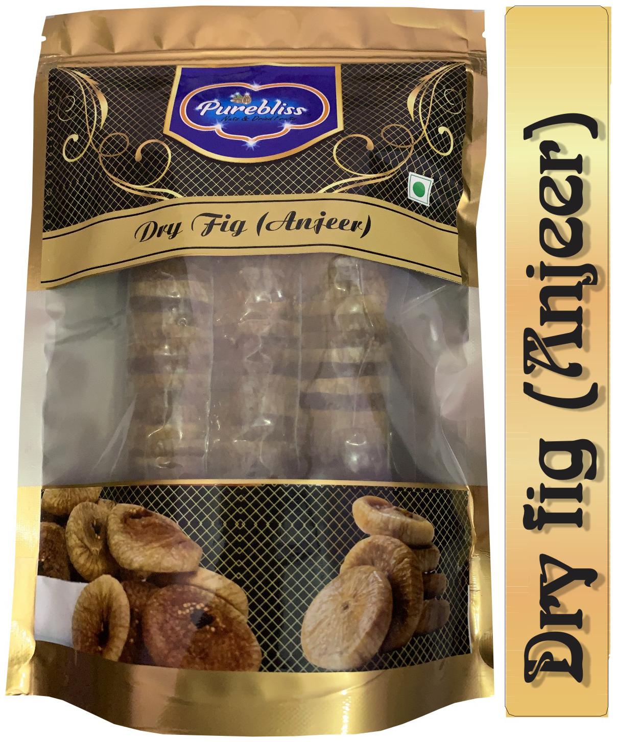

Purebliss Dry fig (Anjeer) 500 g ( Pack of 1 )