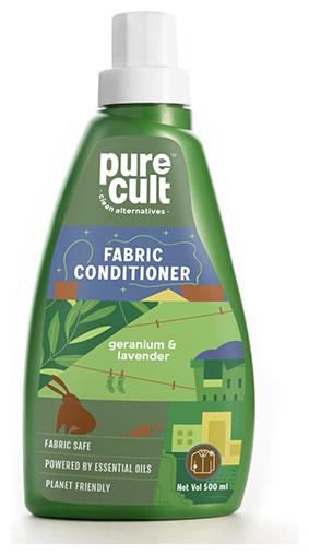 

PureCult fabric conditioner infused with Geranium Lavender essential oil 500ml