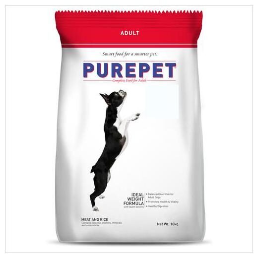

Purepet Adult Dry Dog Food - Meat Rice 10 kg