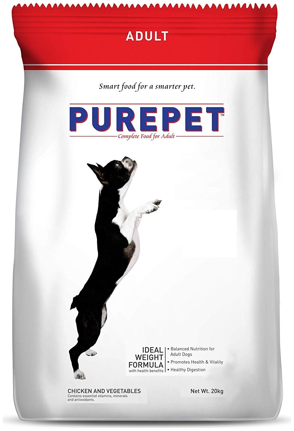 

Purepet Chicken Vegetable Adult Dog Food 20kg