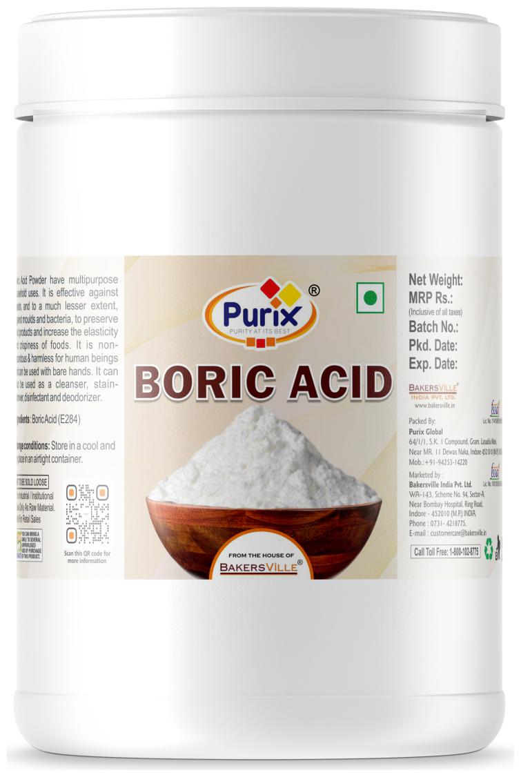 

Purix Boric Acid 300g (Pack Of 1)
