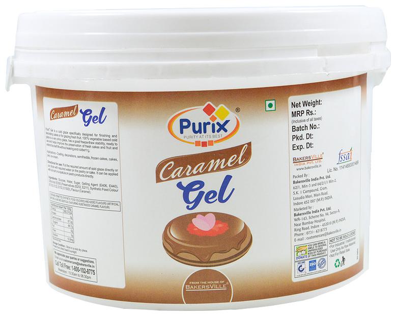 

Purix Caramel Gel Cold Glaze 2 5kg