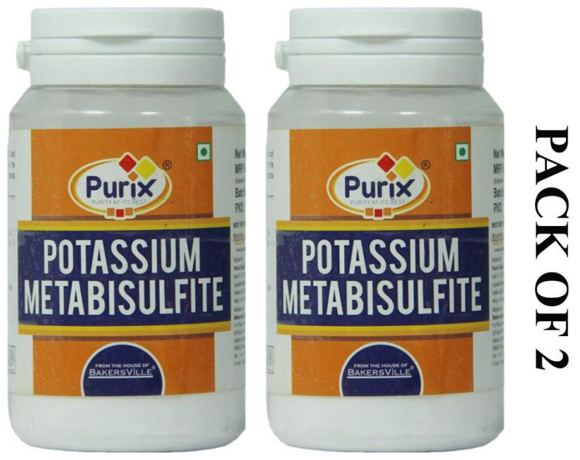

PURIX Potassium Metabisulfite 75 g ( Pack of 2 )