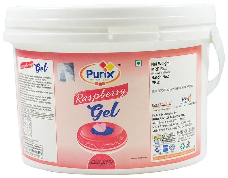 

Purix Raspberry Gel Cold Glaze 2 5kg