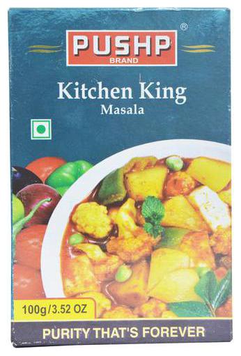 

Pushp Mix Sabji Masala - Kitchen King 100 Gm