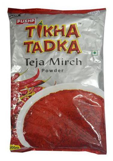 

Pushp Teja Mirch Powder - Tikha Tadka 500 g