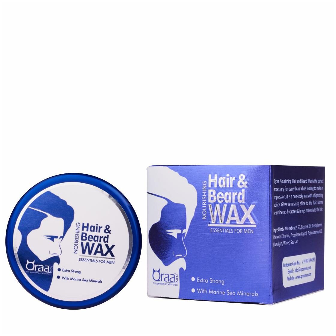 

Qraa Nourishing Hair styling and Beard Hair Wax 100g (Pack Of 1)