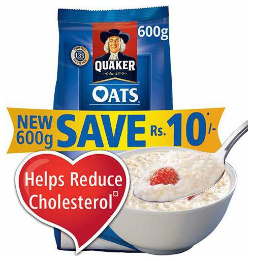 

Quaker Oats 600 g