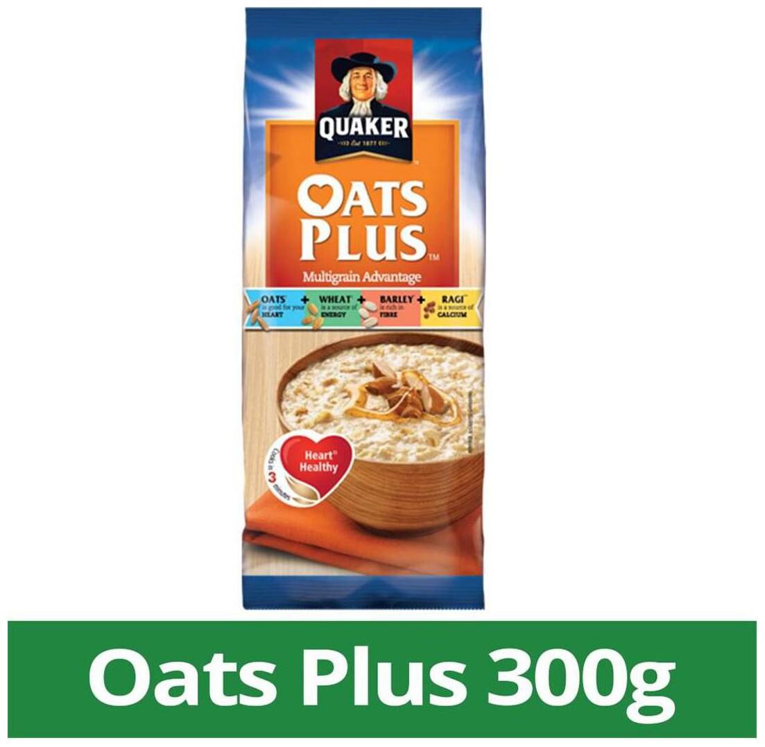 

Quaker Oats Plus Multigrain Advantage 300 g 1 pcs