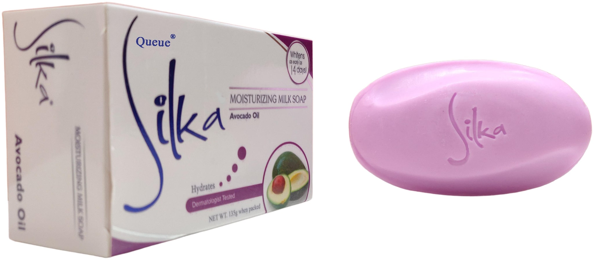 

Queue Silka Avocado Oil Moisturizing Milk Soap 135g