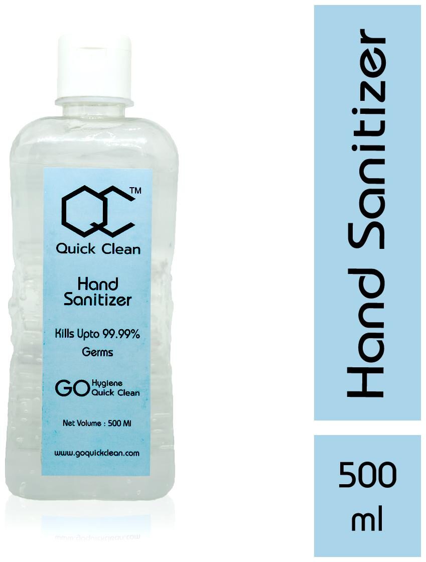 

Quick Clean Hand Sanitizer 500ml (Pack of 1)