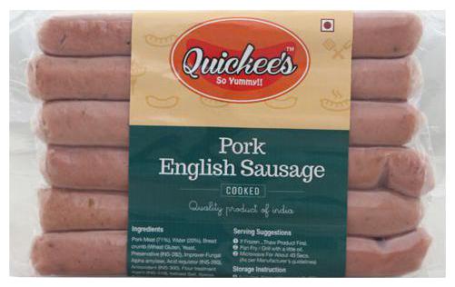 

Quickee S Sausage - Pork English 275 g