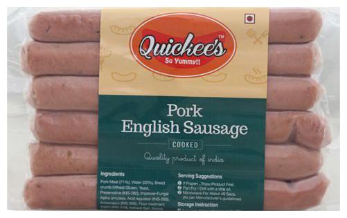 

Quickee S Sausage - Pork English 275 g