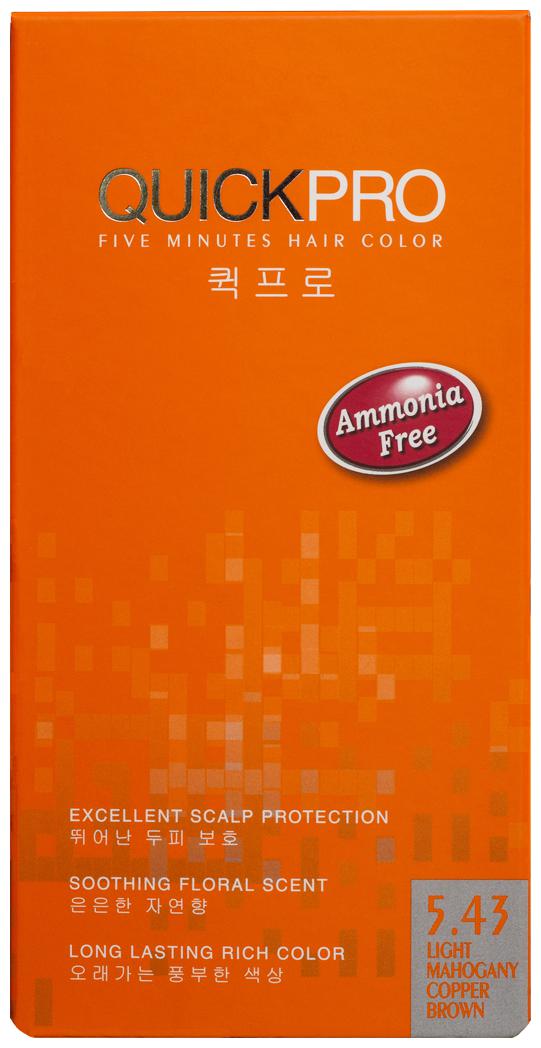 

QuickPro 5 Minute Hair Colour - Light Mahogany Copper 5 43