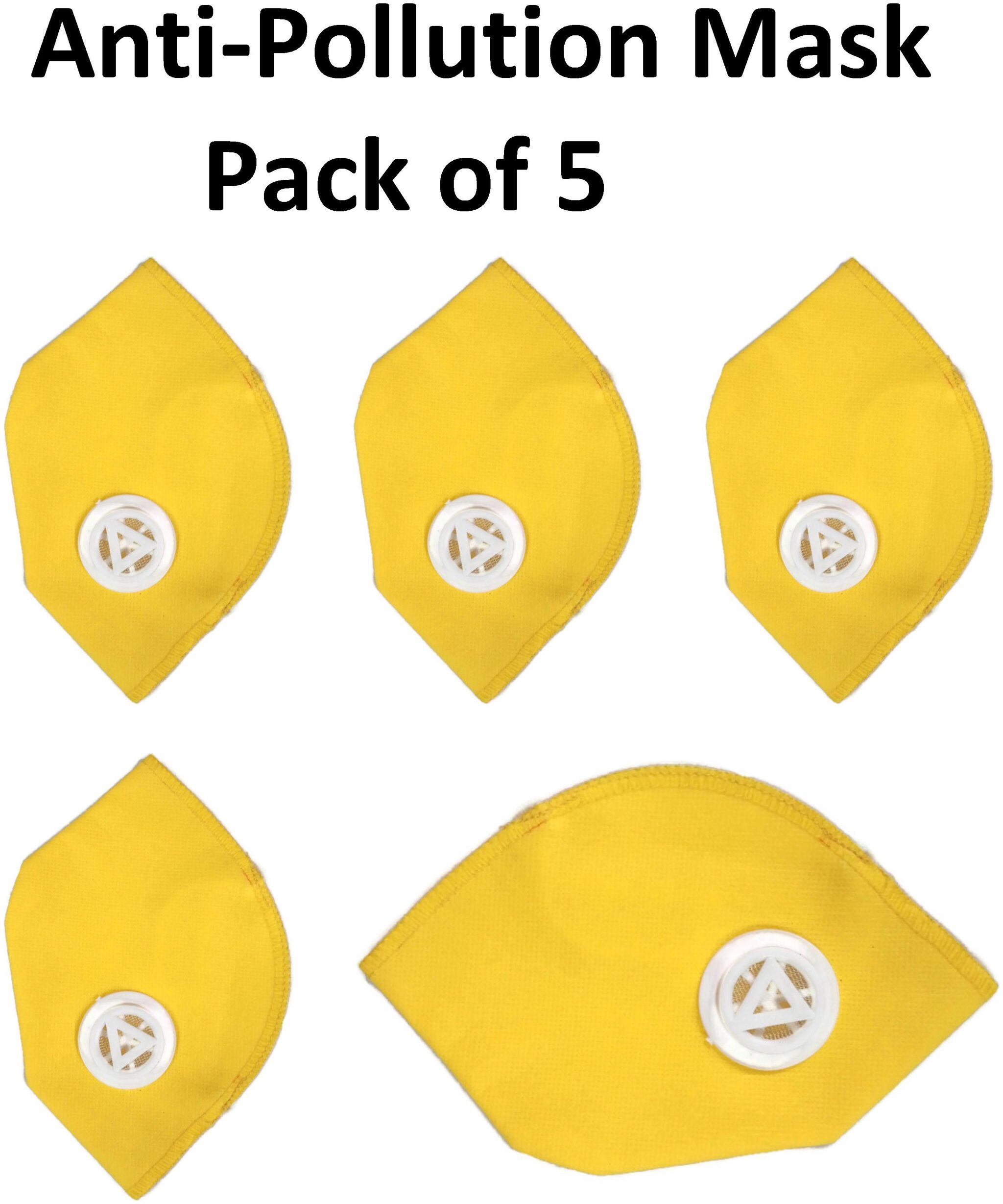 

Quinize Dust Protect Face Mask Mouth Nose Respirator (Pack of 5)