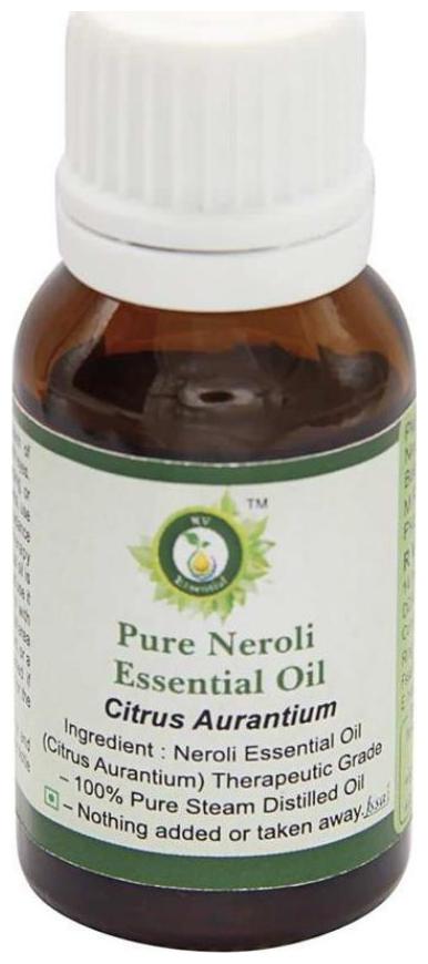 

R V Essential Pure Neroli Essential Oil 10ml- Citrus Aurantium (100 Pure And Natural Steam Distilled)