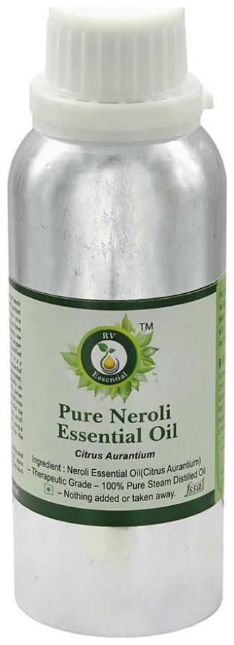 

R V Essential Pure Neroli Essential Oil 1250ml- Citrus Aurantium (100 Pure And Natural Steam Distilled)