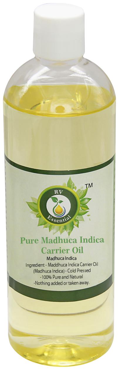 

R V Essential Pure Madhuca Indica Carrier Oil 200ml- Madhuca Indica (100 Pure and Natural Cold Pressed)